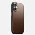 Кожаный чехол Nomad Modern Leather Case для iPhone 17 коричневый (Brown)