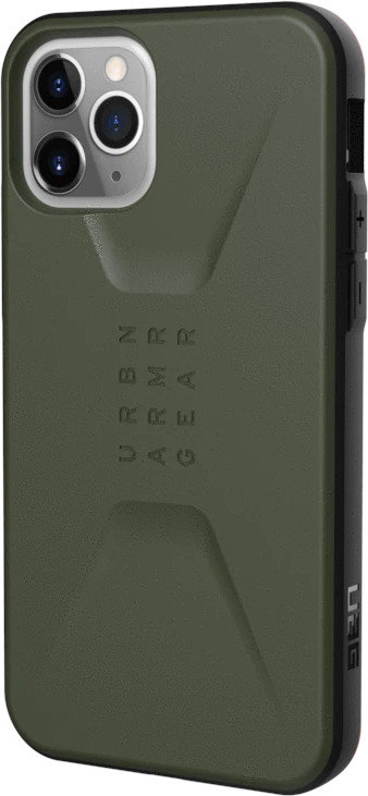 Чехол UAG Civilian Series для iPhone 11 Pro Max оливковый (Olive Drab)