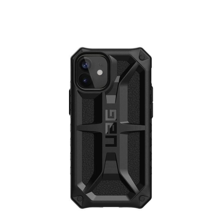 Чехол UAG Monarch Series Case для iPhone 12 mini чёрный (Black)