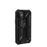 Чехол UAG Monarch Series Case для iPhone 12 mini чёрный (Black) - фото № 3