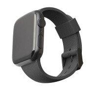 Силиконовый ремешок UAG [U] DOT Strap для Apple Watch 42/44 мм чёрный (Black)