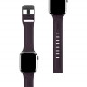 Силиконовый ремешок UAG Scout Strap для Apple Watch 42/44 мм баклажан (Eggplant) - фото № 5