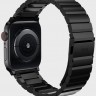 Стальной ремешок Uniq Strova для Apple Watch 42/44/45 мм черный - фото № 2
