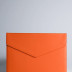 Чехол DOST Leather Co. для MacBook Pro 14&quot; (2021) / MacBook Air 13&quot; (2022) оранжевый