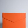Чехол DOST Leather Co. для MacBook Pro 14" (2021) / MacBook Air 13" (2022) оранжевый