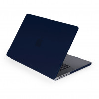 Чехол пластиковый Gurdini Crystall Series для MacBook Air 15" (2023) A2941 темно-синий