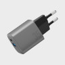 Сетевое зарядное устройство EnergEa AmpCharge GaN35 EU 35 Вт серое - фото № 2