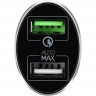 Автомобильное зарядное устройство Momax UC9 Dual USB Fast Car Charger чёрная - фото № 3