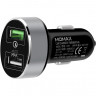 Автомобильное зарядное устройство Momax UC9 Dual USB Fast Car Charger чёрная