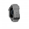 Силиконовый ремешок UAG [U] DOT Strap для Apple Watch 42/44 мм серый (Grey) - фото № 4
