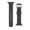 Силиконовый ремешок UAG [U] DOT Strap для Apple Watch 38/40 мм чёрный (Black) - фото № 2