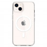 Чехол SPIGEN Ultra Hybrid Mag c MagSafe для iPhone 13 белый (White) - фото № 3