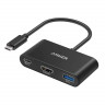 USB-хаб Anker PowerExpand 3 в 1 USB-C PD (A8339)