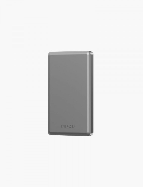 Ультратонкий внешний аккумулятор EnergEA AluPac Mini 5K 5000 мАч - титан