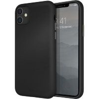 Чехол Uniq LINO Hue для iPhone 11 чёрный (Black)