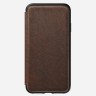 Чехол Nomad Rugged Folio для iPhone Xr коричневый - фото № 5