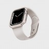 Чехол металлический Uniq Valencia для Apple Watch 44/45 мм алюминий