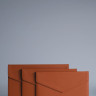 Чехол DOST Leather Co. для MacBook Pro 14" (2021) / MacBook Air 13" (2022) рыжий - фото № 2