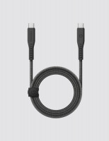 Кабель EnergEa Flow USB-C to USB-C Cable 3 м черный