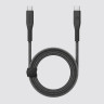 Кабель EnergEa Flow USB-C to USB-C Cable 3 м черный