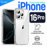 Чехол Gurdini Alba для iPhone 16 Pro прозрачный