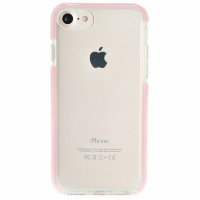 Силиконовый чехол Gurdini Crystal Ice для iPhone 7 / 8 / SE 2 розовый