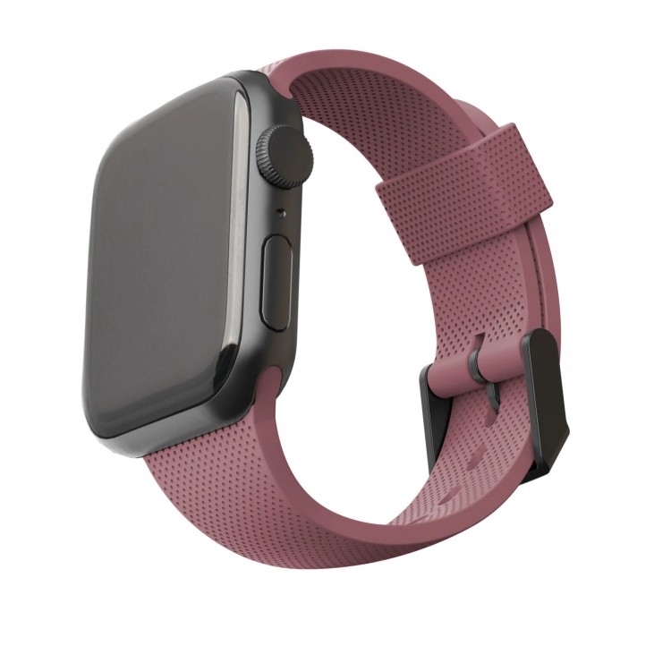 Силиконовый ремешок UAG [U] DOT Strap для Apple Watch 42/44 мм розовая пыль (Dusty Rose)