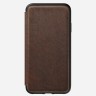 Чехол Nomad Rugged Tri-Folio для iPhone Xr коричневый - фото № 3