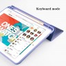 Чехол Gurdini Milano Series для iPad Pro 12.9" (2020-2021) лаванда - фото № 3