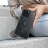 Чехол Woodcessories Clear Case с MagSafe для iPhone 14 Pro Max матовый/черный (Black/Matte) - фото № 6