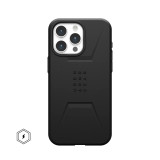 Чехол UAG Civilian с MagSafe для iPhone 15 Pro Max черный (Black)