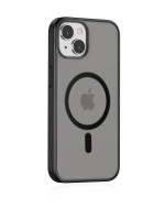 Чехол Gurdini Shockproof c MagSafe для iPhone 15 Plus черный