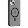 Чехол Gurdini Shockproof c MagSafe для iPhone 15 Plus черный