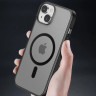 Чехол Gurdini Shockproof c MagSafe для iPhone 15 Plus черный - фото № 5