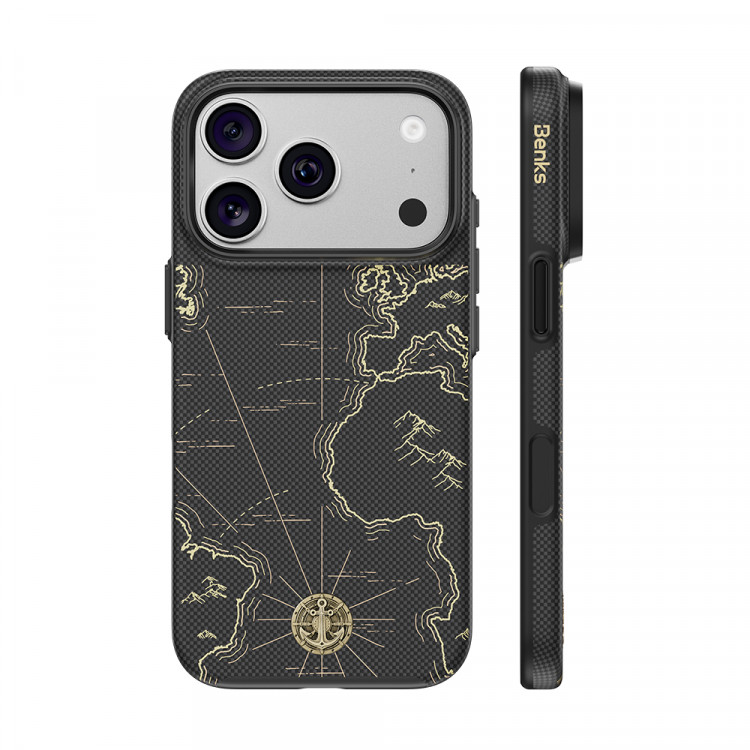 Чехол Benks ArmorEdge Air для iPhone 18 Pro Max / 17 Pro Max - Navigator