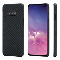 Чехол PITAKA MagEZ Case для Samsung Galaxy S10e чёрный карбон - Twill (KS1001e)