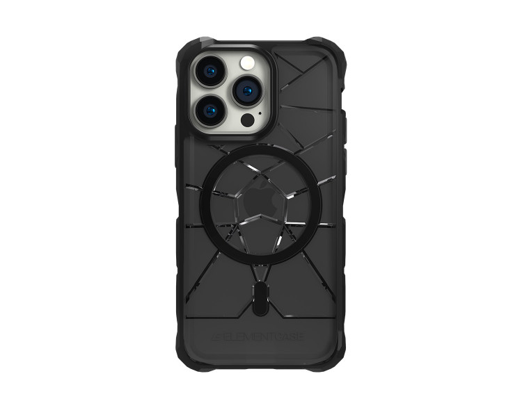 Чехол Element Case Special Ops X5 MagSafe для iPhone 14 Pro тонированный/черный (Smoke/Black)