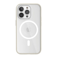 Чехол Woodcessories Clear Case с MagSafe для iPhone 14 Pro Max прозрачный/белый (Offwhite/Clear)