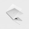 Чехол Uniq Claro для MacBook Air 13" (2022) прозрачный матовый - фото № 2