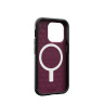 Чехол UAG Civilian с MagSafe для iPhone 15 Pro Max бордовый (Bordeaux) - фото № 6