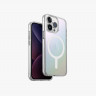Чехол Uniq Lifepro Xtreme с MagSafe для iPhone 15 Pro прозрачный c переливами (Iridescent)