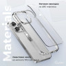 Чехол Gurdini Alba для iPhone 16 Pro черный матовый - фото № 3