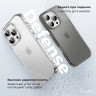 Чехол Gurdini Alba для iPhone 16 Pro черный матовый - фото № 4