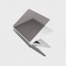 Чехол Uniq Claro для MacBook Air 13" (2022) серый матовый - фото № 2