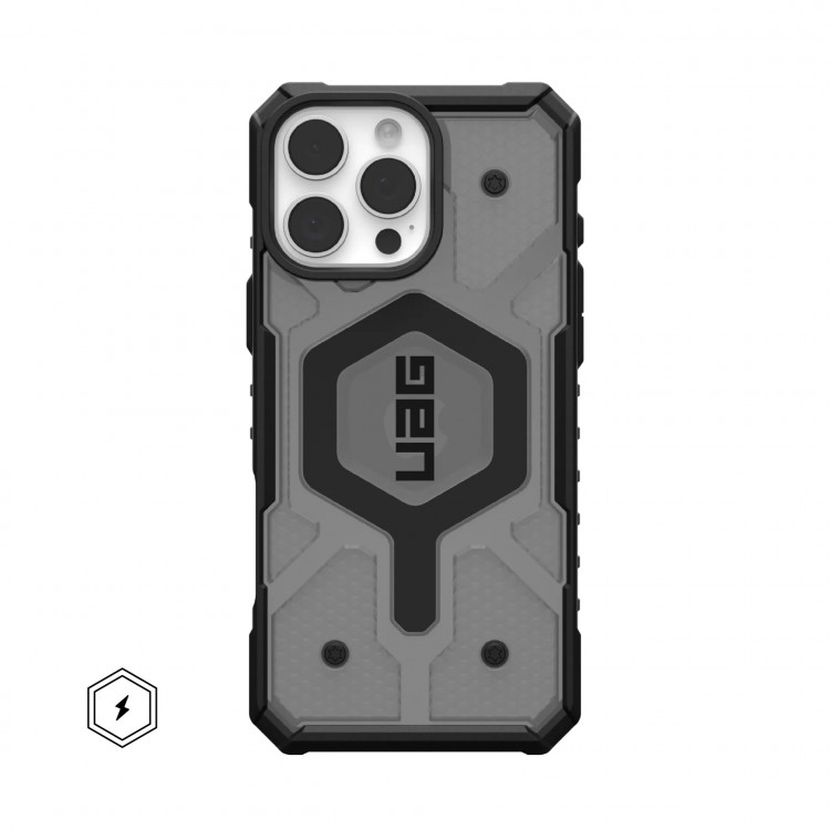 Чехол UAG Pathfinder для iPhone 16 Pro Max тонированный (Ash)