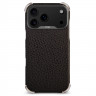 Кожаный чехол Vaja Buckler ST Grip V-Mag для iPhone 17 Pro Max черный (Black) - фото № 2