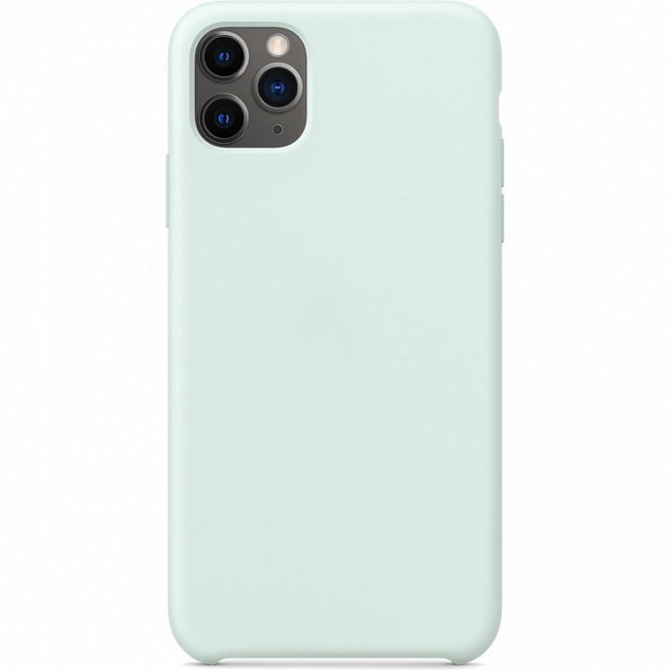 Силиконовый чехол S-Case Silicone Case для iPhone 11 Pro Max морская пена (Seafoam)