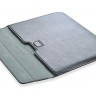 Чехол-папка Gurdini Sleeve с подставкой для MacBook 13-14" черный - фото № 3