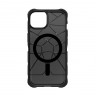 Чехол Element Case Special Ops X5 MagSafe для iPhone 14 / 13 тонированный/черный (Smoke/Black) - фото № 4