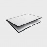 Чехол Uniq Venture для MacBook Air 13" (2022) прозрачный/черный